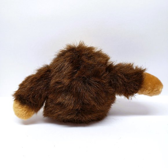 Chunky Baby Plush Orangutan Monkey Brown Stuffed Animal 5" - Picture 3 of 7